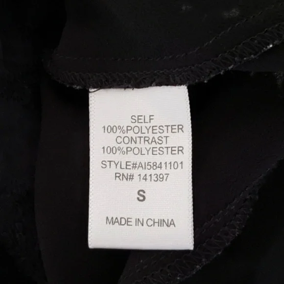 ASTR The Label Black Sleeveless Sheer Floral Top
Size: S - Picture 10 of 11